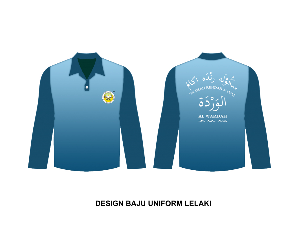 Pakaian seragam murid lelaki Al-Wardah